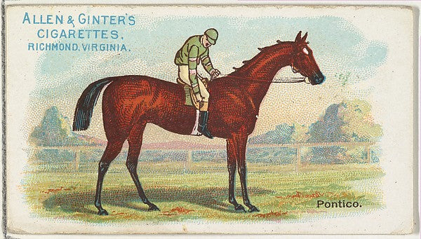 :Pontico from The World's Racers series for Allen & Ginter C-16x12"(A3) Poster