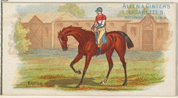 :Eurus from The World's Racers series for Allen & Ginter Cig-16x12"(A3) Poster