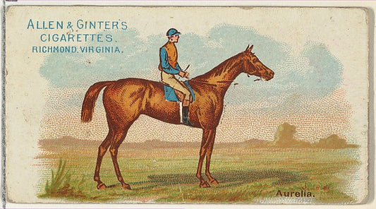 :Aurelia from The World's Racers series for Allen & Ginter C-16x12"(A3) Poster