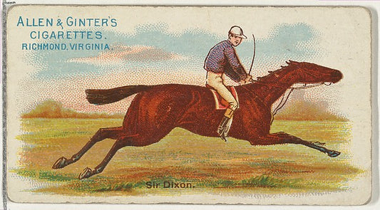 :Sir Dixon from The World's Racers series for Allen & Ginter-16x12"(A3) Poster