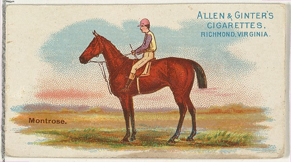 :Montrose from The World's Racers series for Allen & Ginter -16x12"(A3) Poster