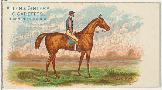 :Cyclops from The World's Racers series for Allen & Ginter C-16x12"(A3) Poster