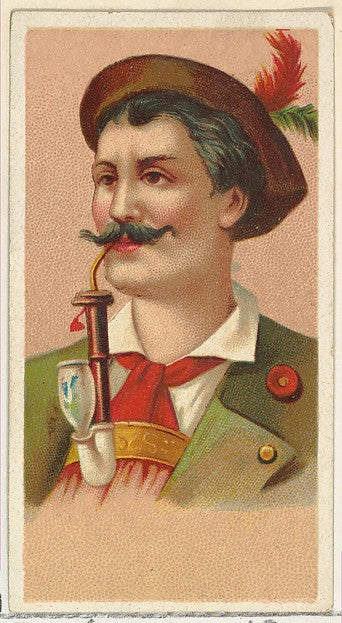 :Bavarian Hunter printer's sample from World's Smokers serie-16x12"(A3) Poster