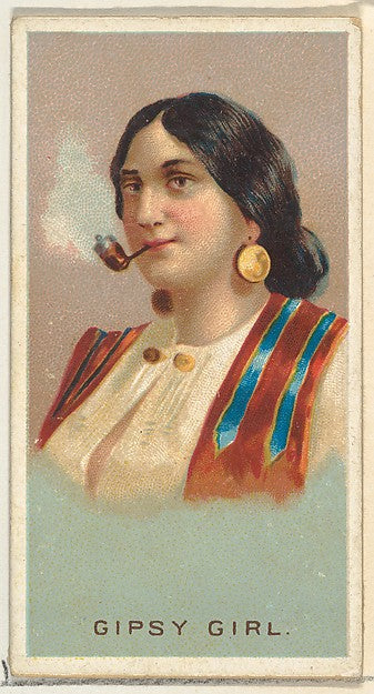 :Gypsy Girl from World's Smokers series for Allen & Ginter C-16x12"(A3) Poster