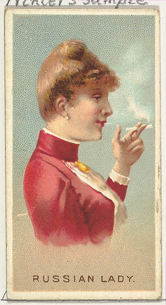 :Russian Lady from World's Smokers series for Allen & Ginter-16x12"(A3) Poster