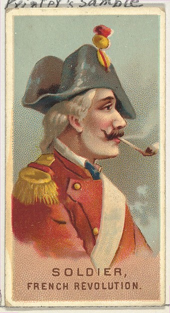 :Soldier French Revolution from World's Smokers series for A-16x12"(A3) Poster
