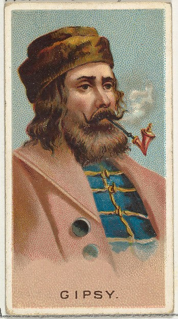 :Gypsy from World's Smokers series for Allen & Ginter Cigare-16x12"(A3) Poster