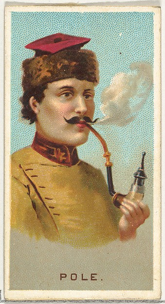:Pole from World's Smokers series for Allen & Ginter Cigaret-16x12"(A3) Poster