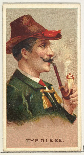 :Tyrolese from World's Smokers series for Allen & Ginter Cig-16x12"(A3) Poster