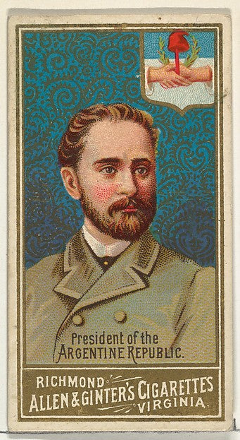 :President of the Argentine Republic from World's Sovereigns-16x12"(A3) Poster