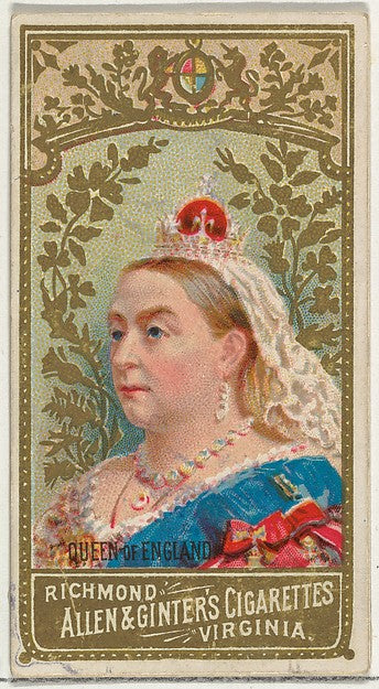 :Queen of England from World's Sovereigns series for Allen &-16x12"(A3) Poster
