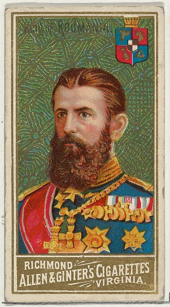 :King of Romania from World's Sovereigns series for Allen & -16x12"(A3) Poster