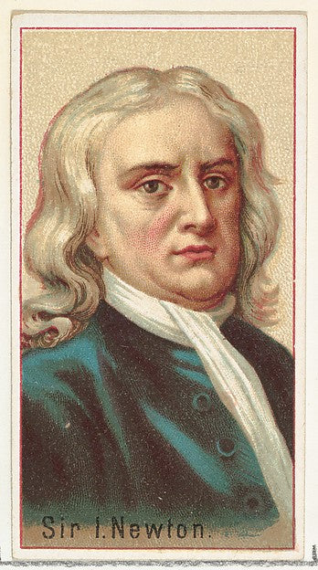 :Sir Isaac Newton printer's sample for the World's Inventors-16x12"(A3) Poster