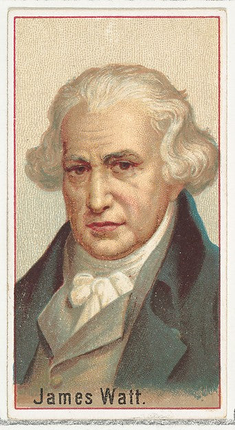 :James Watt printer's sample for the World's Inventors souve-16x12"(A3) Poster