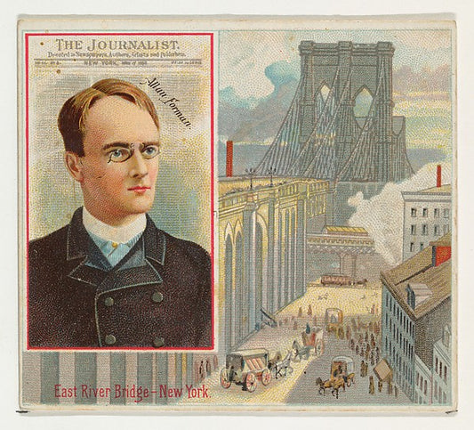 :Allan Forman The New York Journalist from the American Edit-16x12"(A3) Poster