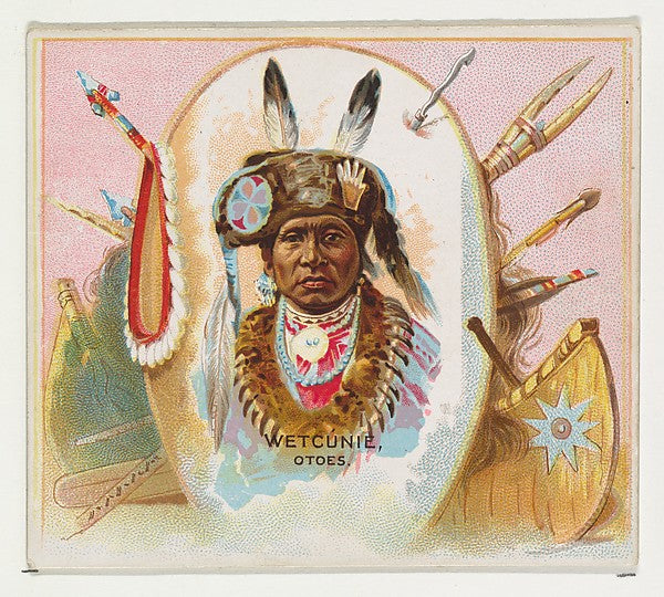 :Wetcunie Otoes from the American Indian Chiefs series for A-16x12"(A3) Poster