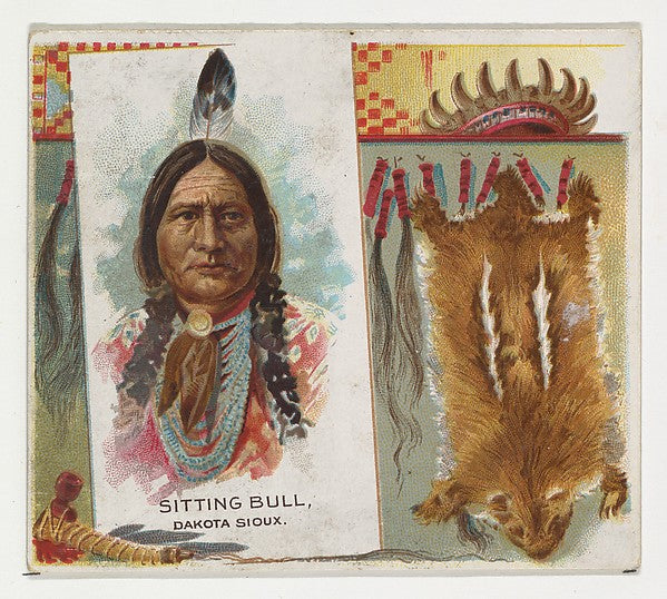 :Sitting Bull Dakota Sioux from the American Indian Chiefs s-16x12"(A3) Poster