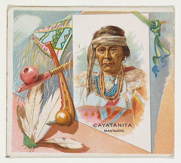 :Cayatanita Navajos from the American Indian Chiefs series f-16x12"(A3) Poster
