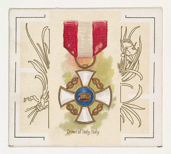 :Crown of Italy Italy from the World's Decorations series fo-16x12"(A3) Poster