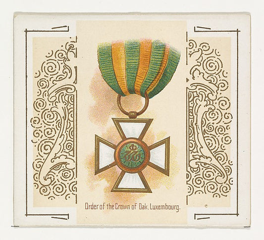 :Order of the Crown of Oak Luxembourg from the World's Decor-16x12"(A3) Poster
