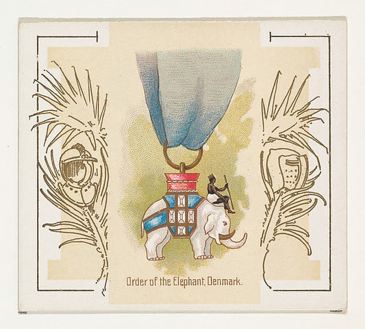 :Order of the Elephant Denmark from the World's Decorations -16x12"(A3) Poster