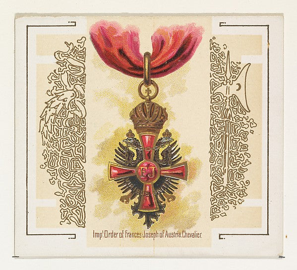 :Imperial Order of Frances Joseph of Austria Chevalier from -16x12"(A3) Poster