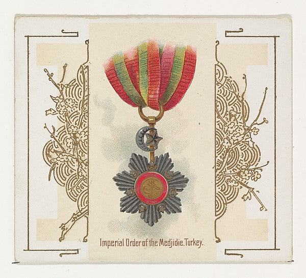 :Imperial Order of the Medjidie Turkey from the World's Deco-16x12"(A3) Poster