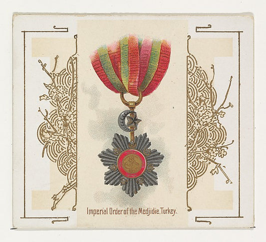 :Imperial Order of the Medjidie Turkey from the World's Deco-16x12"(A3) Poster