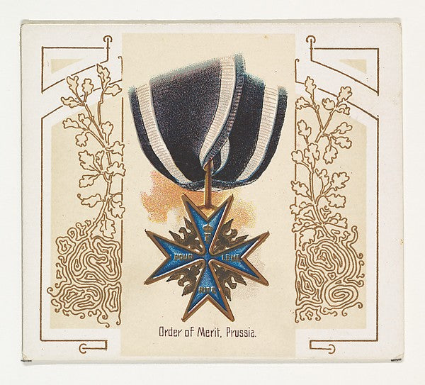 :Order of Merit Prussia from the World's Decorations series -16x12"(A3) Poster