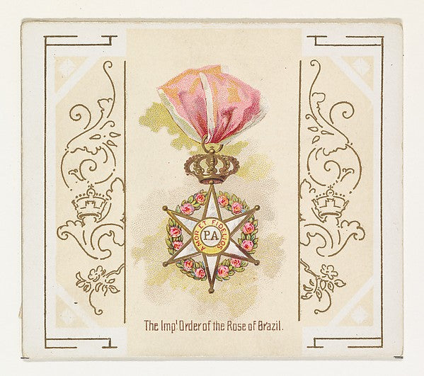 :The Imperial Order of the Rose of Brazil from the World's D-16x12"(A3) Poster