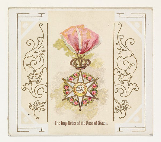 :The Imperial Order of the Rose of Brazil from the World's D-16x12"(A3) Poster