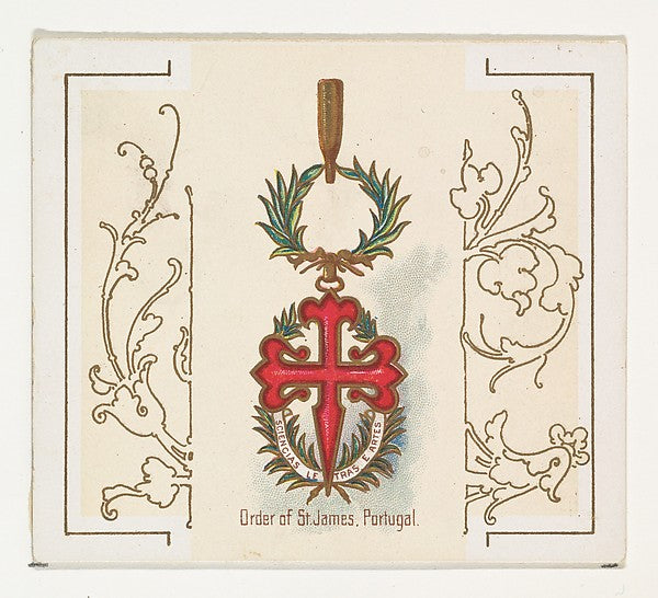 :Order of Saint James Portugal from the World's Decorations -16x12"(A3) Poster
