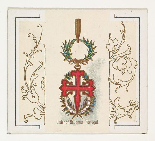 :Order of Saint James Portugal from the World's Decorations -16x12"(A3) Poster