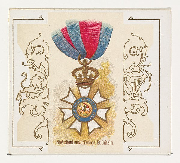 :Saint Michael and Saint George Great Britain from the World-16x12"(A3) Poster