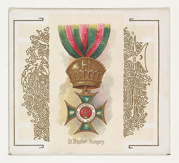 :Saint Stephen Hungary from the World's Decorations series f-16x12"(A3) Poster