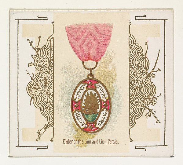 :Order of the Sun and Lion Persia from the World's Decoratio-16x12"(A3) Poster