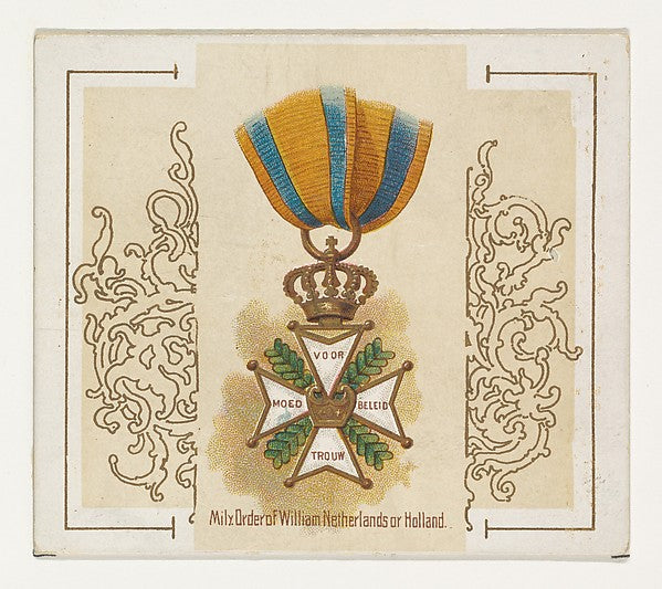 :Military Order of William Netherlands or Holland from the W-16x12"(A3) Poster
