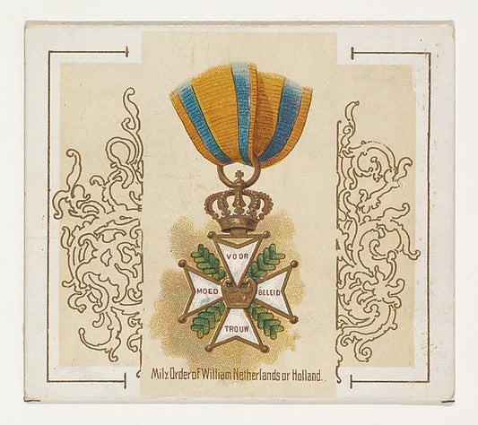 :Military Order of William Netherlands or Holland from the W-16x12"(A3) Poster