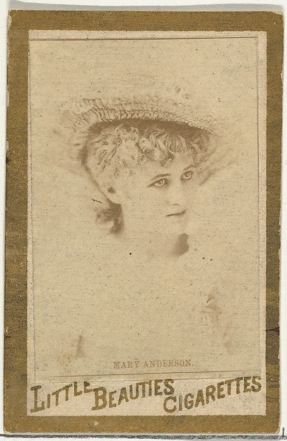 :Mary Anderson from the Actresses and Celebrities series pro-16x12"(A3) Poster