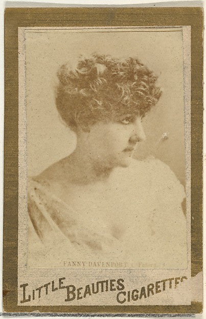 :Fanny Davenport from the Actresses and Celebrities series p-16x12"(A3) Poster