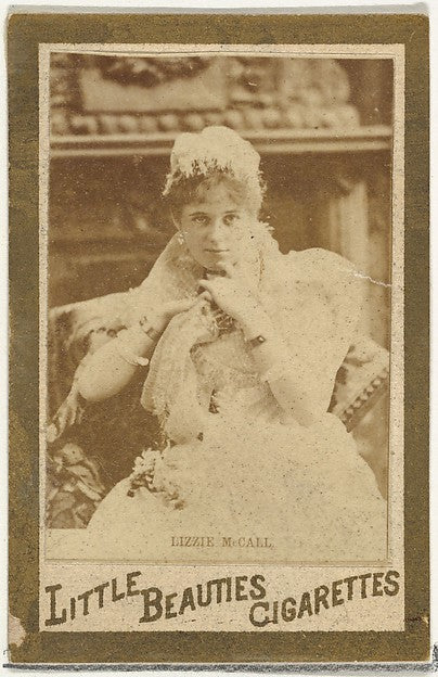 :Lizzie McCall from the Actresses and Celebrities series pro-16x12"(A3) Poster