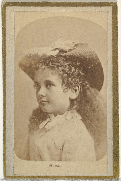 :Maude from the Actresses and Celebrities series promoting L-16x12"(A3) Poster