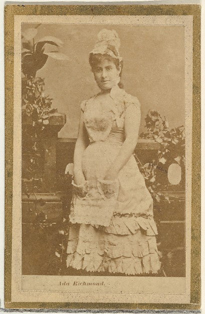 :Ada Richmond from the Actresses and Celebrities series prom-16x12"(A3) Poster