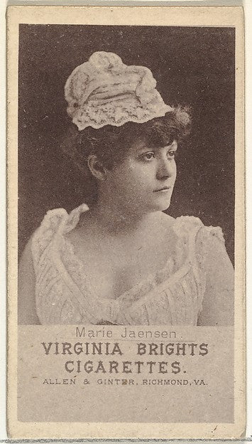 :Marie Jaensen from the Actresses series promoting Virginia -16x12"(A3) Poster