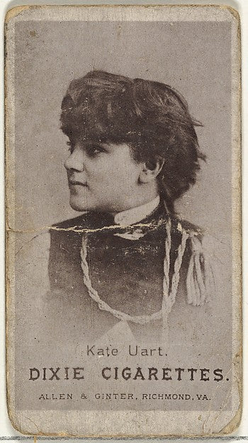 :Kate Uart from the Actresses series promoting Dixie Cigaret-16x12"(A3) Poster