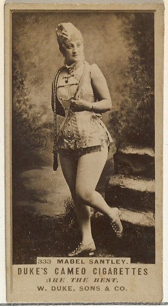 :Card Number 333 Mabel Santley from the Actors and Actresses-16x12"(A3) Poster