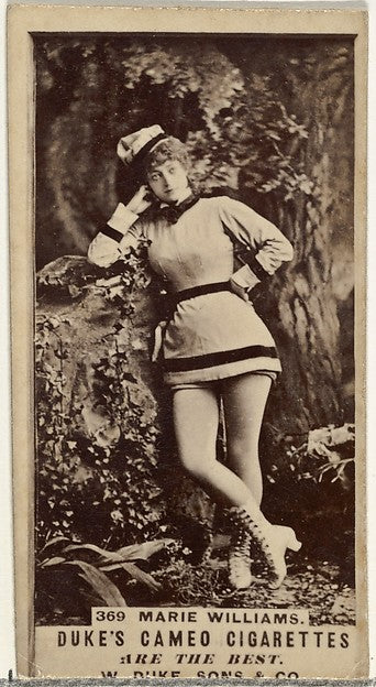 :Card Number 369 Marie Williams from the Actors and Actresse-16x12"(A3) Poster