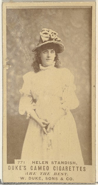 :Card Number 771 Helen Standish from the Actors and Actresse-16x12"(A3) Poster