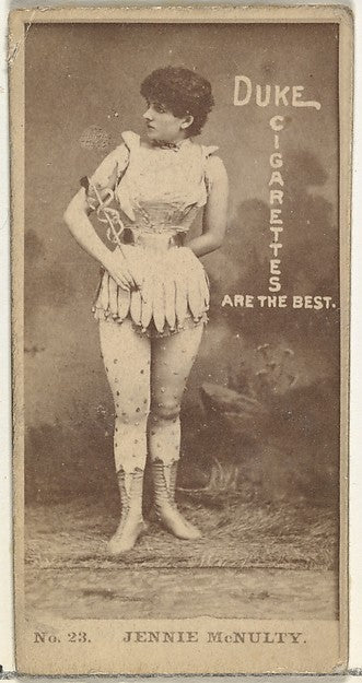 :Card Number 23 Jennie McNulty from the Actors and Actresses-16x12"(A3) Poster