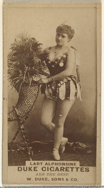 :Lady Alphonsine from the Actors and Actresses series issued-16x12"(A3) Poster